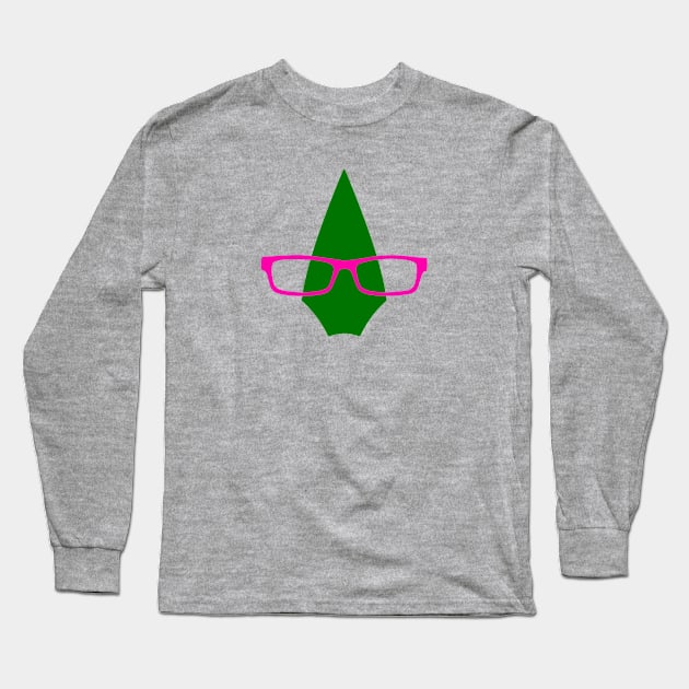 Olicity Icon - Arrowhead & Glasses Long Sleeve T-Shirt by FangirlFuel